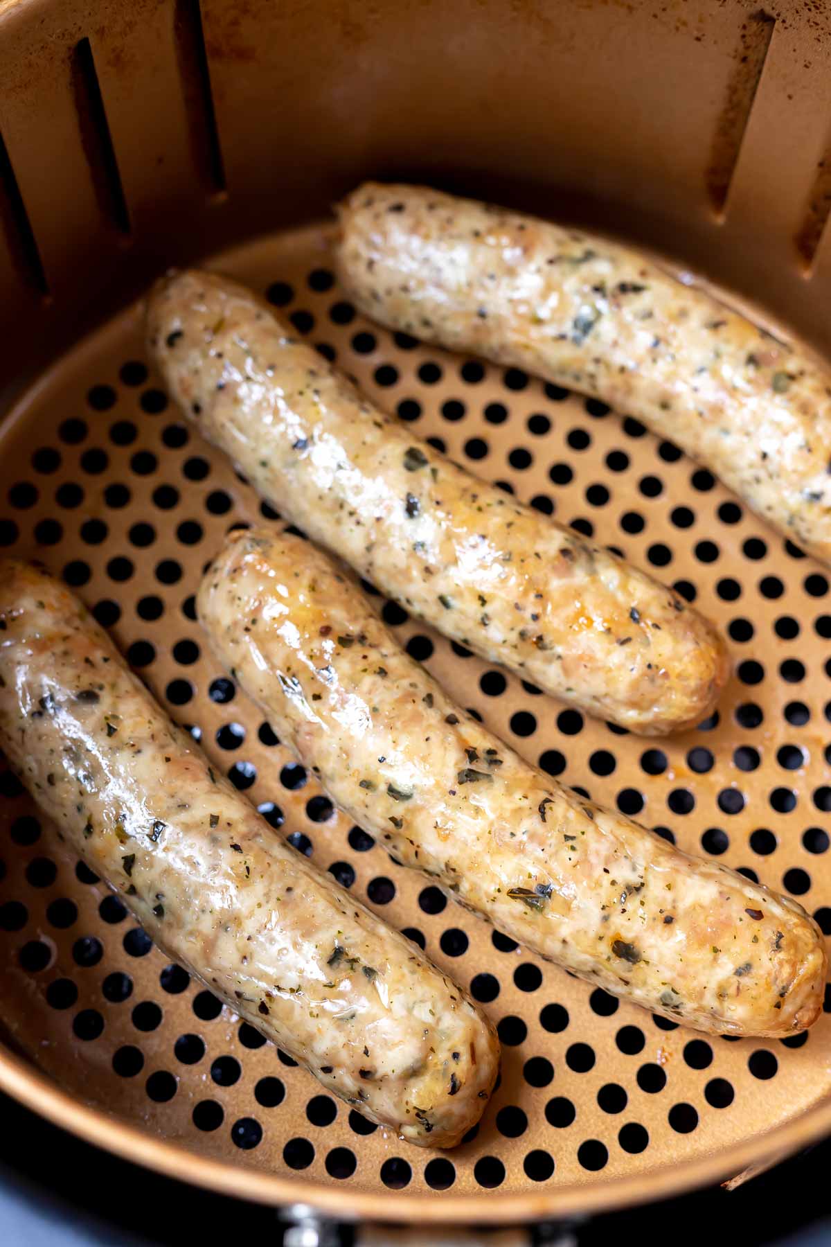 Can you cook sausages clearance in an air fryer