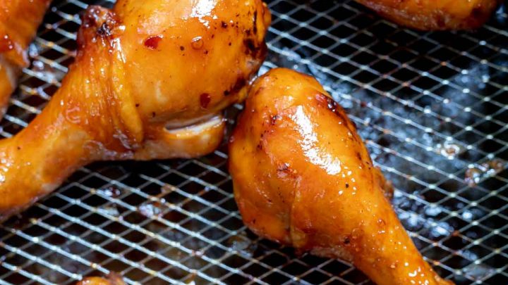 Air Fryer BBQ Chicken Drumsticks