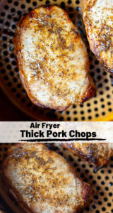 AIR FRYER THICK PORK CHOPS ★ Tasty Air Fryer Recipes