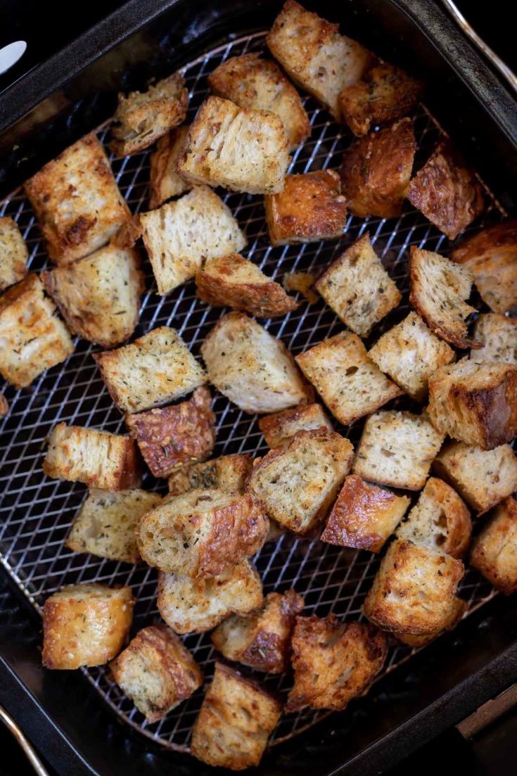 AIR FRYER HOMEMADE CROUTONS!!! + Tasty Air Fryer Recipes