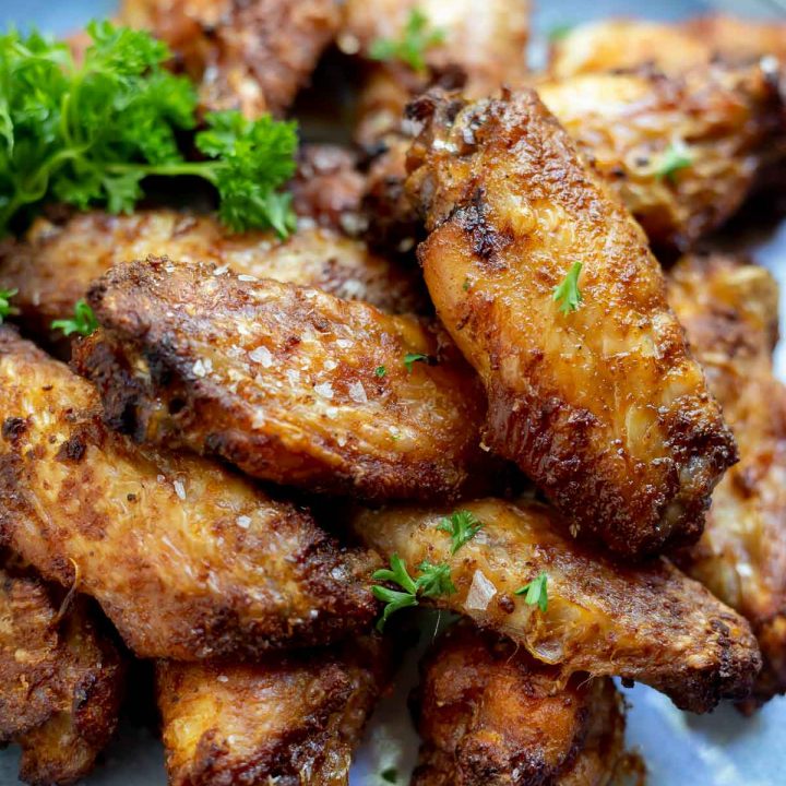 crispy air fried chicken wings