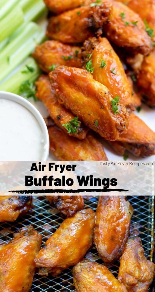 AIR FRYER BUFFALO CHICKEN WINGS!!! + Tasty Air Fryer Recipes