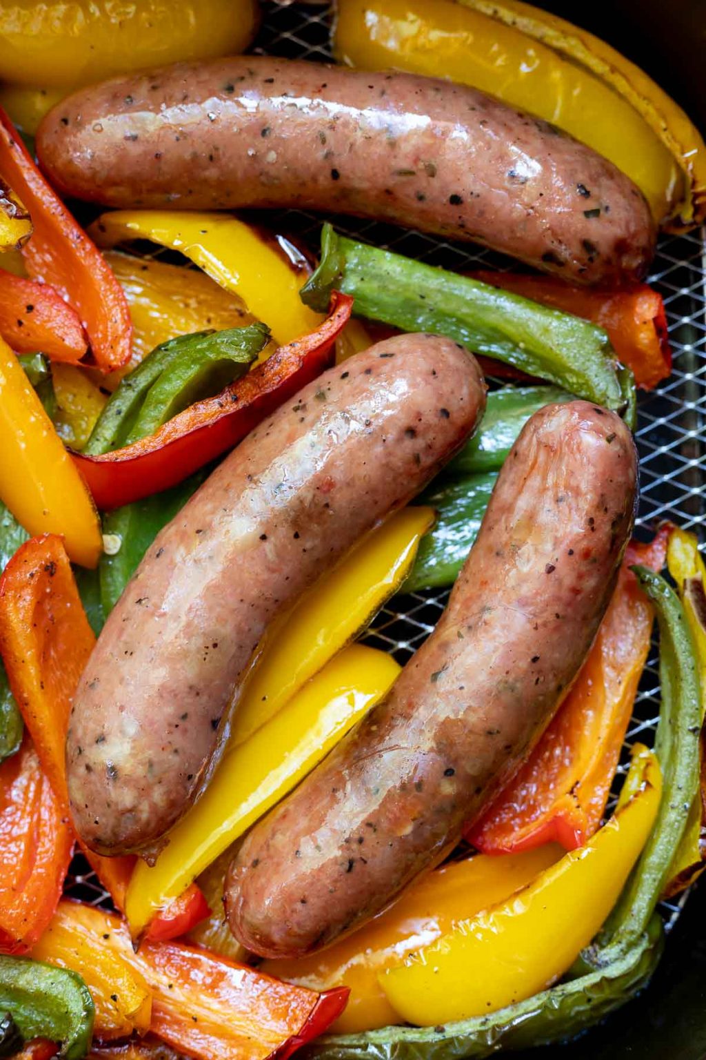AIR FRYER SAUSAGE and PEPPERS - KETO!!! + Tasty Air Fryer Recipes