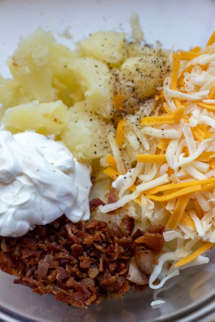 AIR FRYER TWICE BAKED POTATO RECIPE!!! + Tasty Air Fryer Recipes