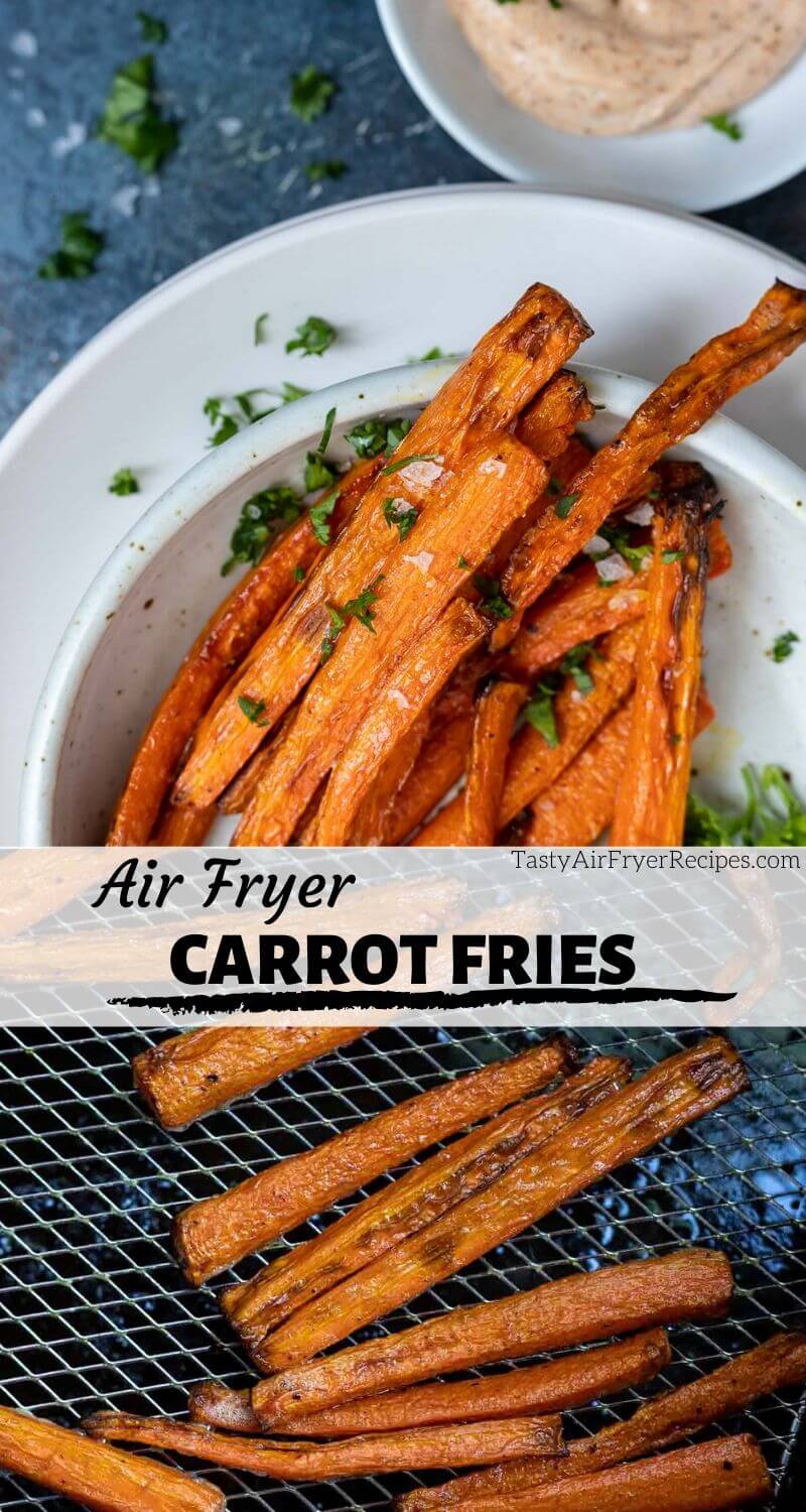 AIR FRYER CARROT FRIES RECIPE!!! + Tasty Air Fryer Recipes