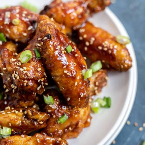 AIR FRYER TERIYAKI CHICKEN WINGS!!! + Tasty Air Fryer Recipes