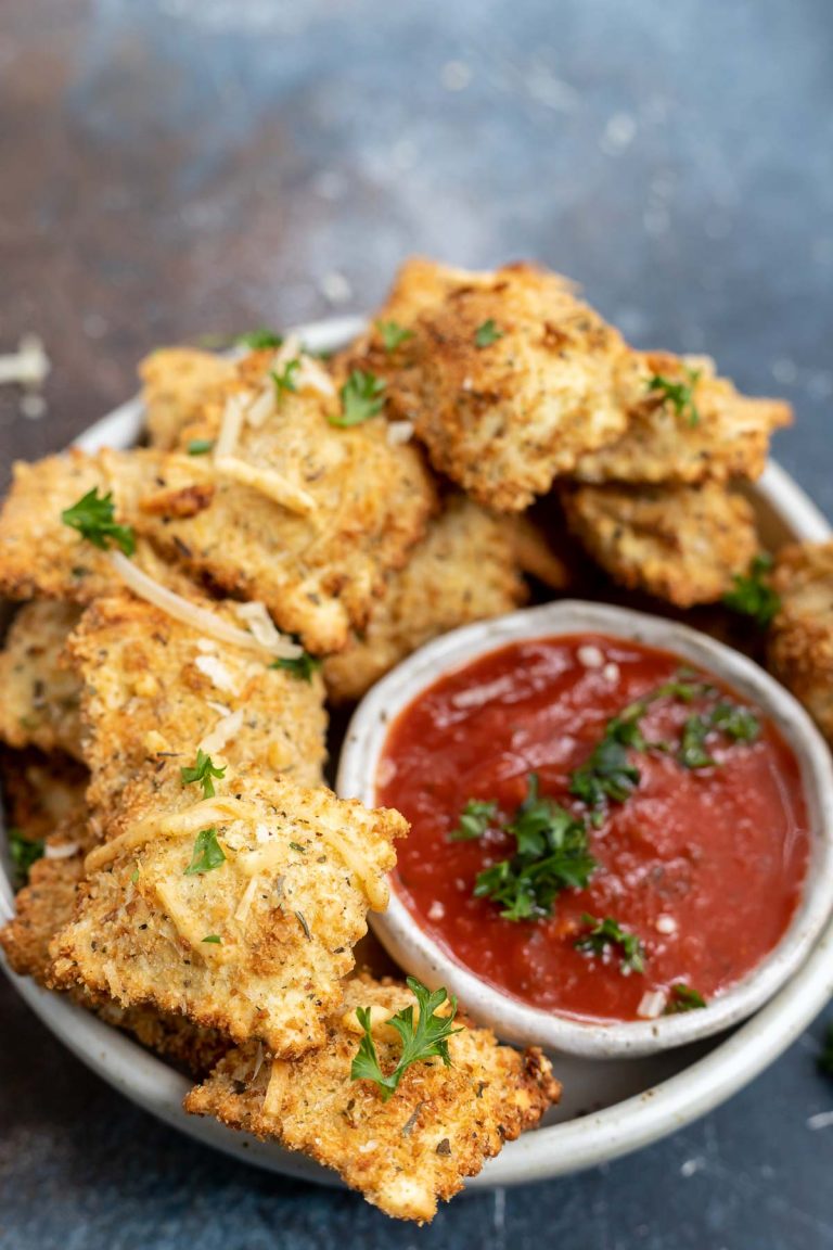 AIR FRIED TOASTED RAVIOLI RECIPE!!! + Tasty Air Fryer Recipes