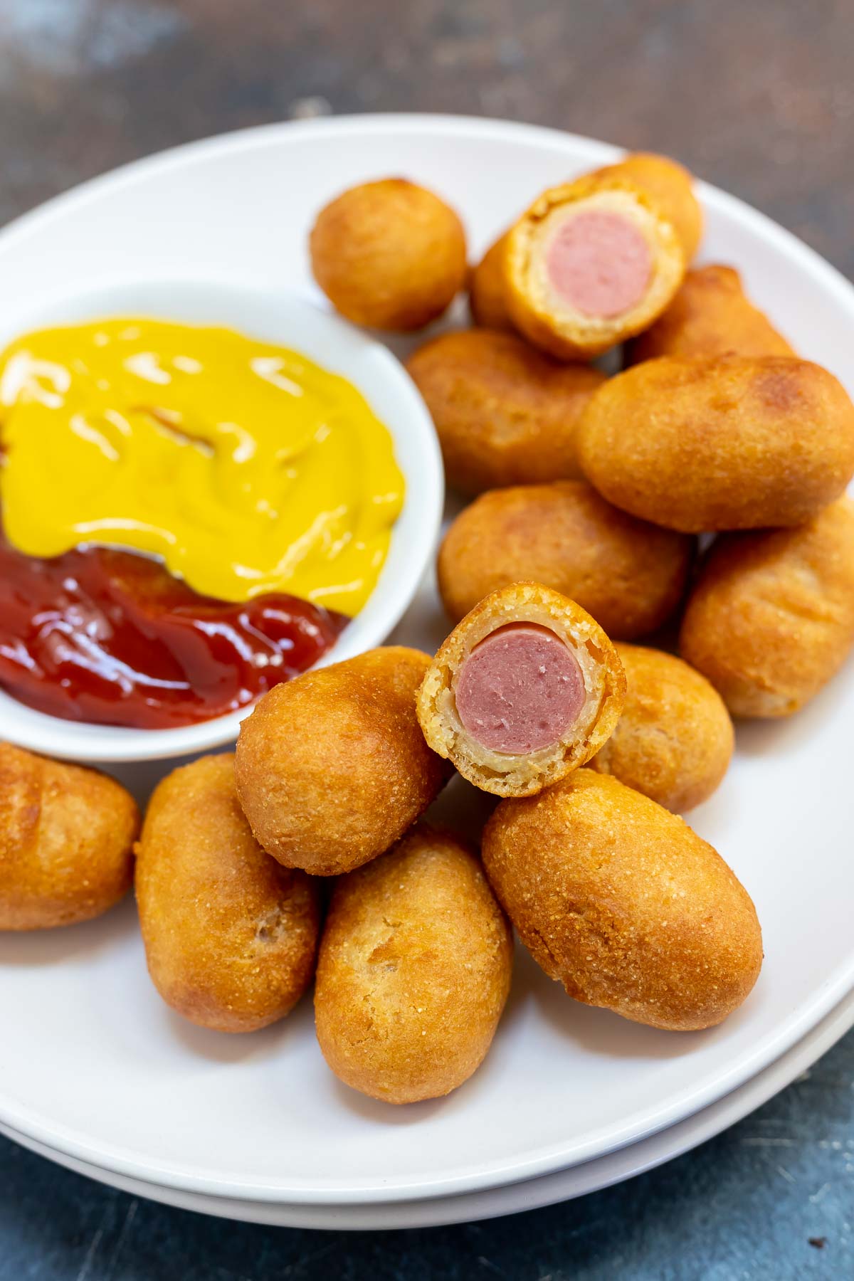 Air Fry Mini Corn Dogs