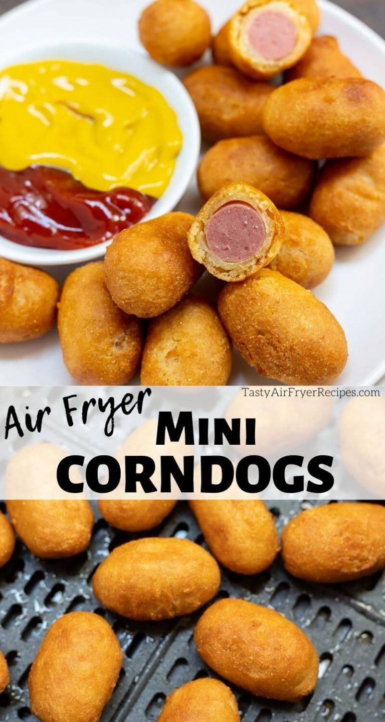 How To Cook Mini Corn Dogs In Air Fryer - Tasty Air Fryer Recipes