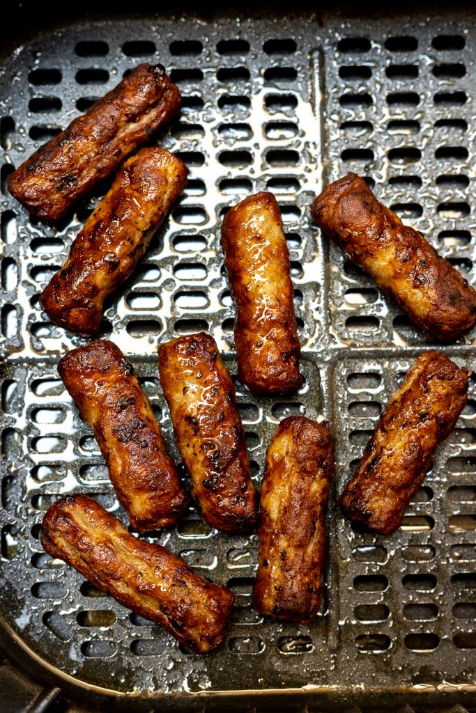 Cooking Breakfast Sausage Links In Air Fryer - Tasty Air Fryer Recipes